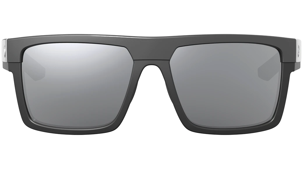 Leupold Becnara Performance Eyewear Shadow Gray Flash Polarized Polycarbonate Matte Black/Gloss Black Frame — view 2
