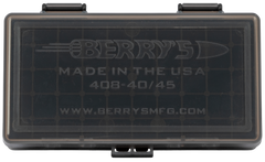 Berry's 13897 Ammo Box 40 S&W/45 ACP 50rd Smoke Lid w/Black Bottom — view 2
