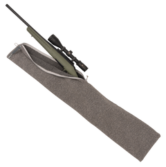 Allen 3633 Rifle Storage Pouch Gray 46.5" Polyester Fleece Lined — view 2