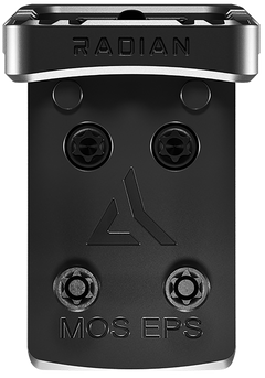 Radian Weapons Guardian Optic Guard 7075 Aluminum Black Hardcoat Anodized EPS Mount - Glock MOS — view 2