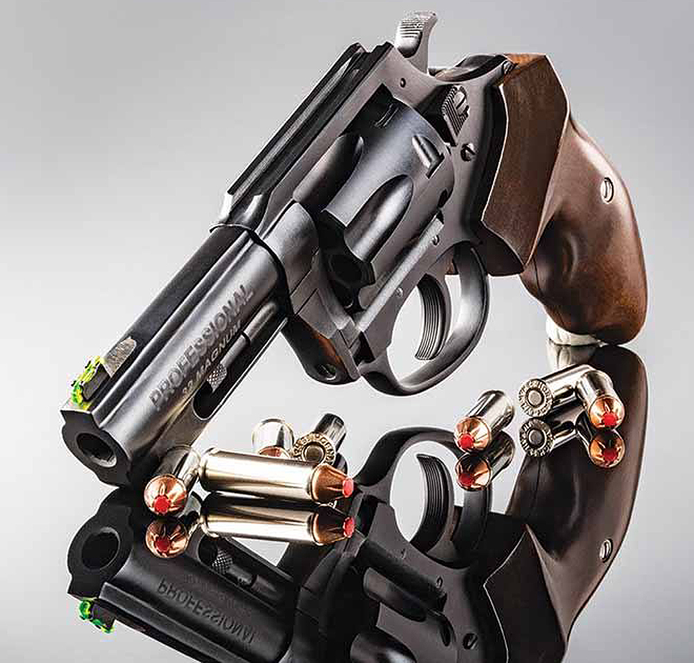 Charter Arms Professional 32 H&R Mag 3" 7-Shot SAO Revolver - Walnut — view 2