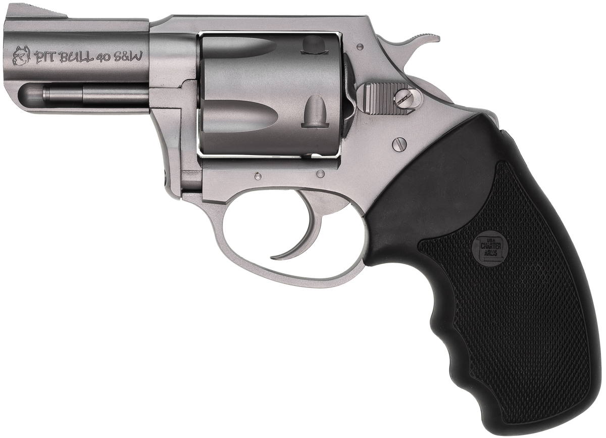 Charter Arms Pitbull 40 S&W 2.30" 5-Shot DA/SA Revolver - Matte Stainless — view 2