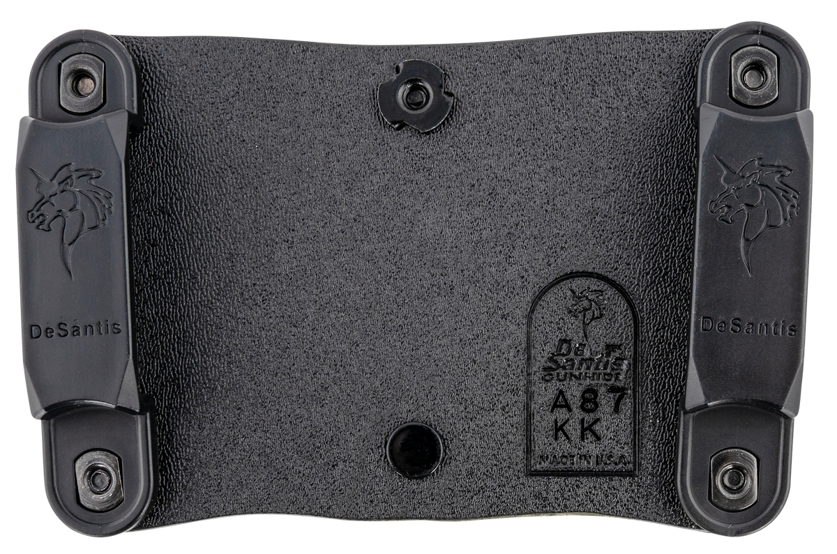 DeSantis Gunhide Quantico Double Mag Pouch OWB Kydex Belt Clip Sig P365 1.50" Belt Ambidextrous Black — view 2