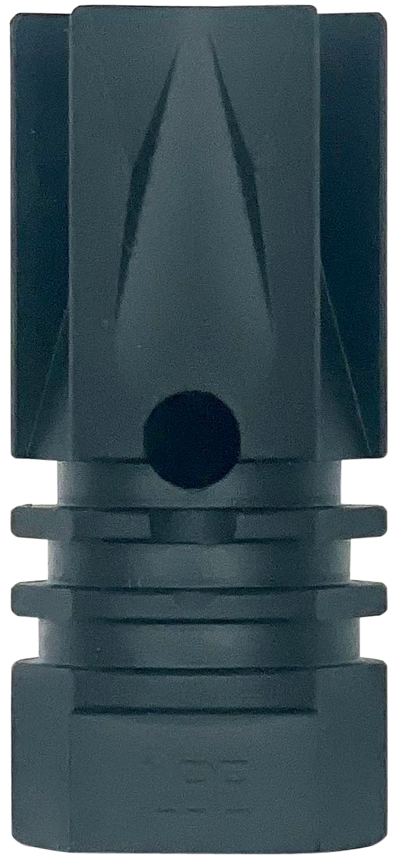 LBE Unlimited ARFH-REV Flash Hider 5.56mm .223 Cal Black 1/2"-28 TPI — view 2