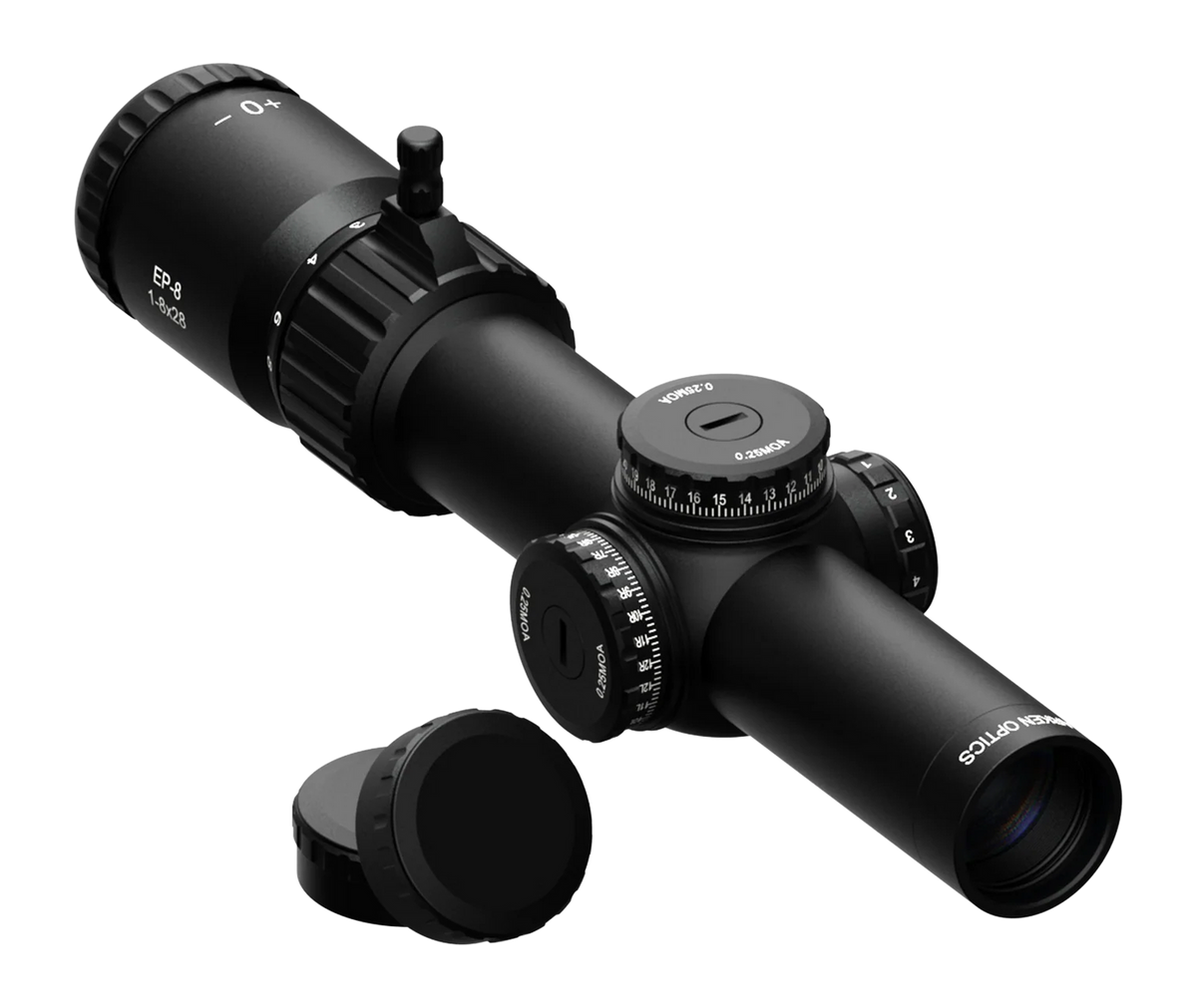 ARKEN EP8 1-8x28 FFP LPVO 34mm Tube KL Box MOA Riflescope — view 2