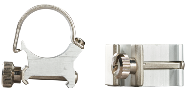 Weaver Mounts 49033 Detachable Top Mount Rings 1" High Silver - Quick Detach — view 2