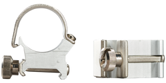Weaver Mounts 49033 Detachable Top Mount Rings 1" High Silver - Quick Detach — view 2