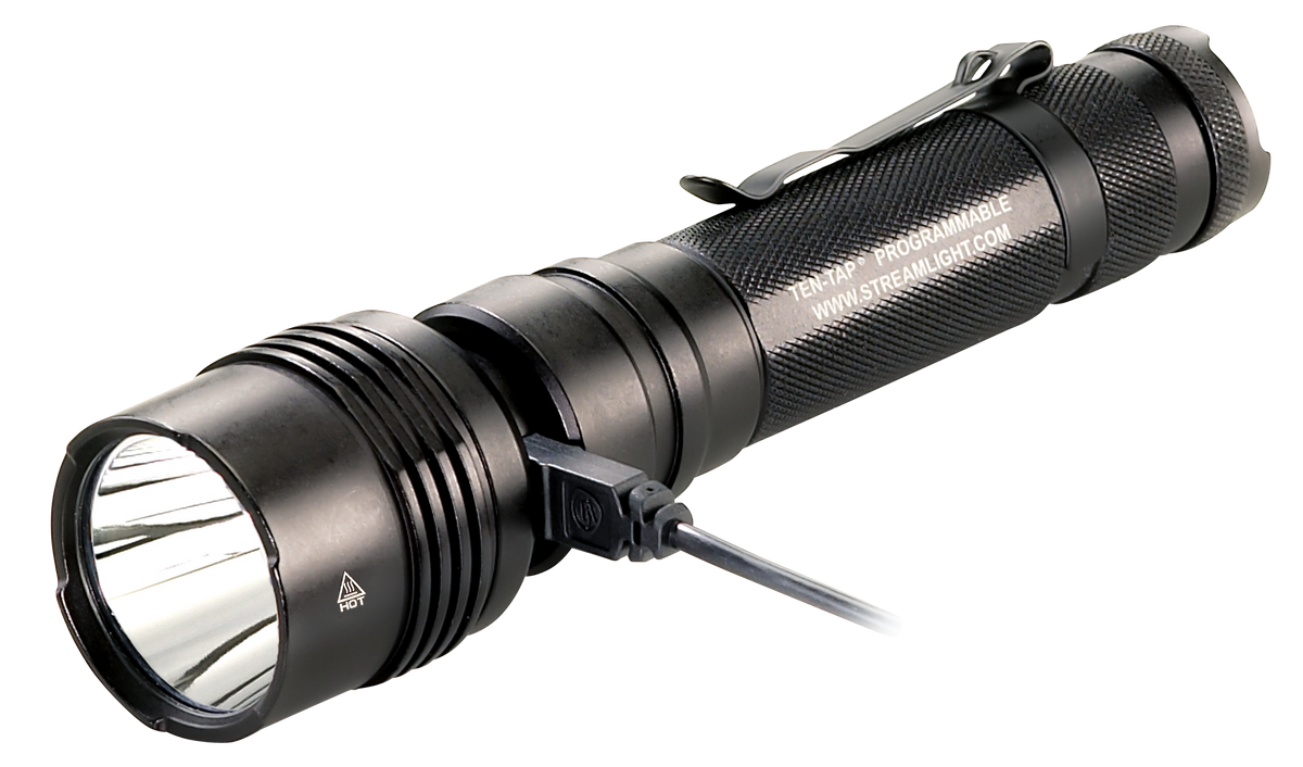 Streamlight ProTac HPL USB 88076 Flashlight 65/400/1000 Lumens White LED Black Anodized — view 2