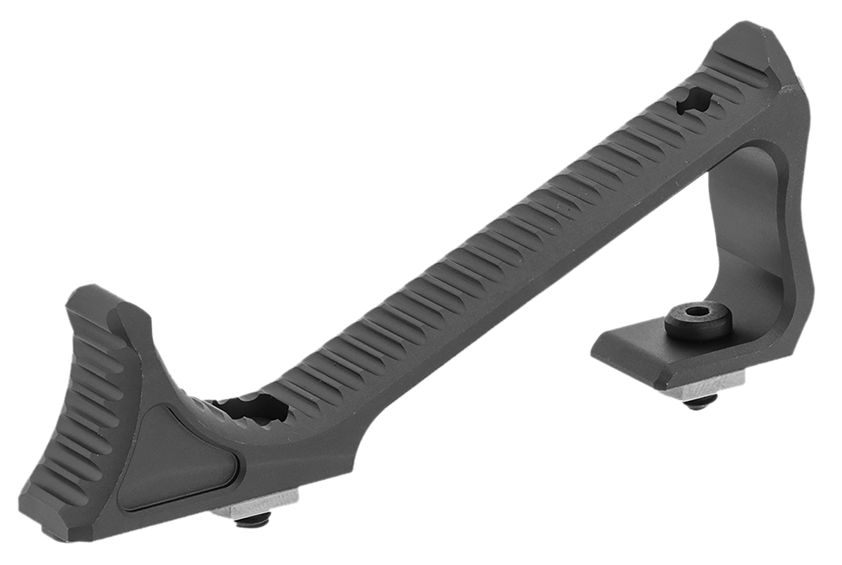 Leapers UTG Ultra Slim Angled M-LOK Foregrip - Matte Black Anodized 6061-T6 Aluminum — view 2