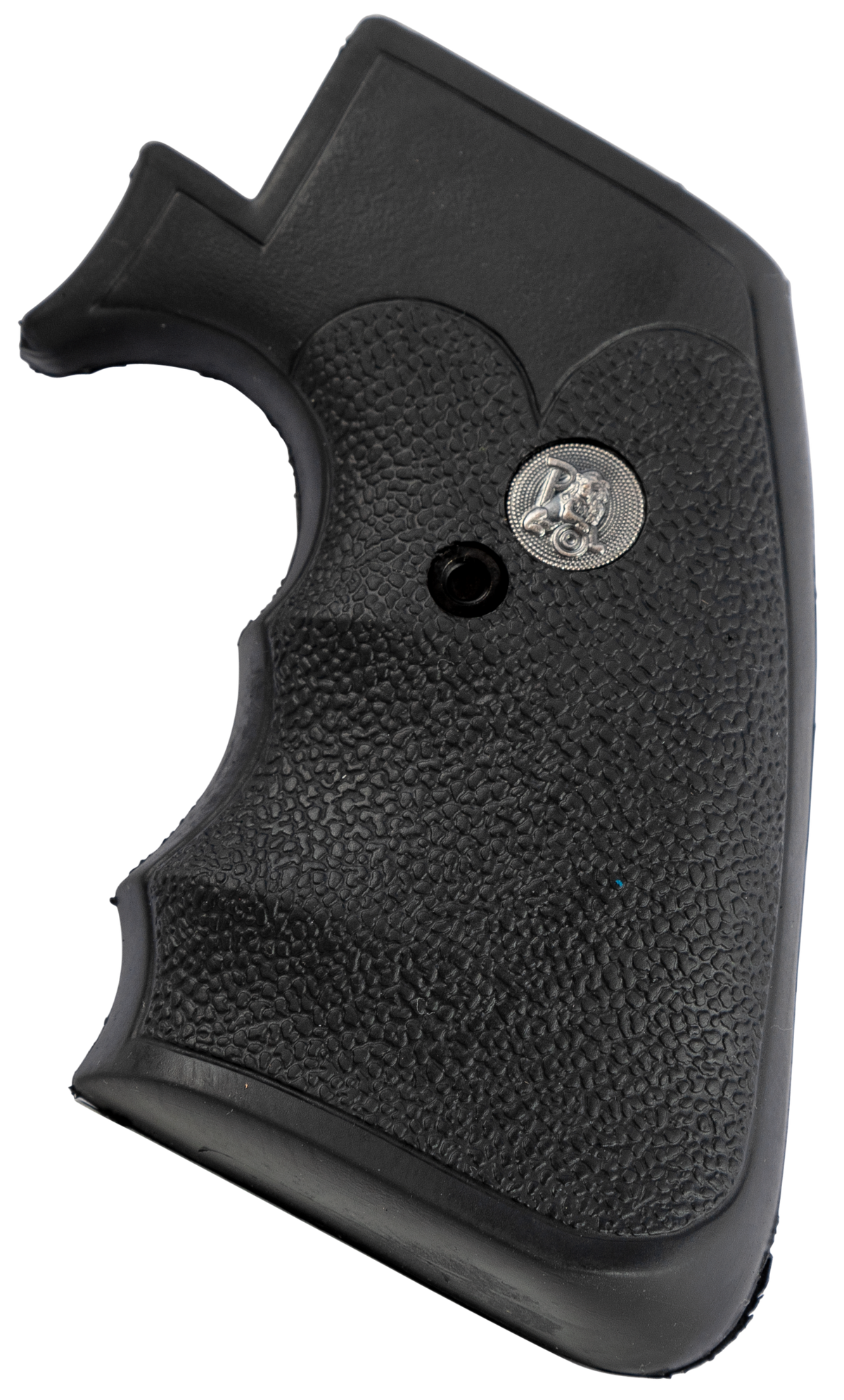 Pachmayr Decelerator Pistol Grip Checkered Black Rubber w/ Finger Grooves for Ruger Super Blackhawk — view 2