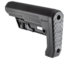 Mission First Tactical Battlelink Extreme Duty Minimalist Stock Collapsible Black Synthetic for AR-15/M16/M4 - Mil-Spec Tube (Not Included) — view 2