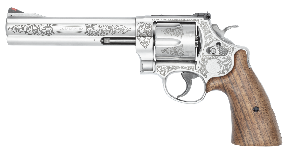 Smith & Wesson Model 629 Deluxe 44 Rem Mag 6.5" 6-Shot DA/SA Engraved N-Frame Revolver — view 2