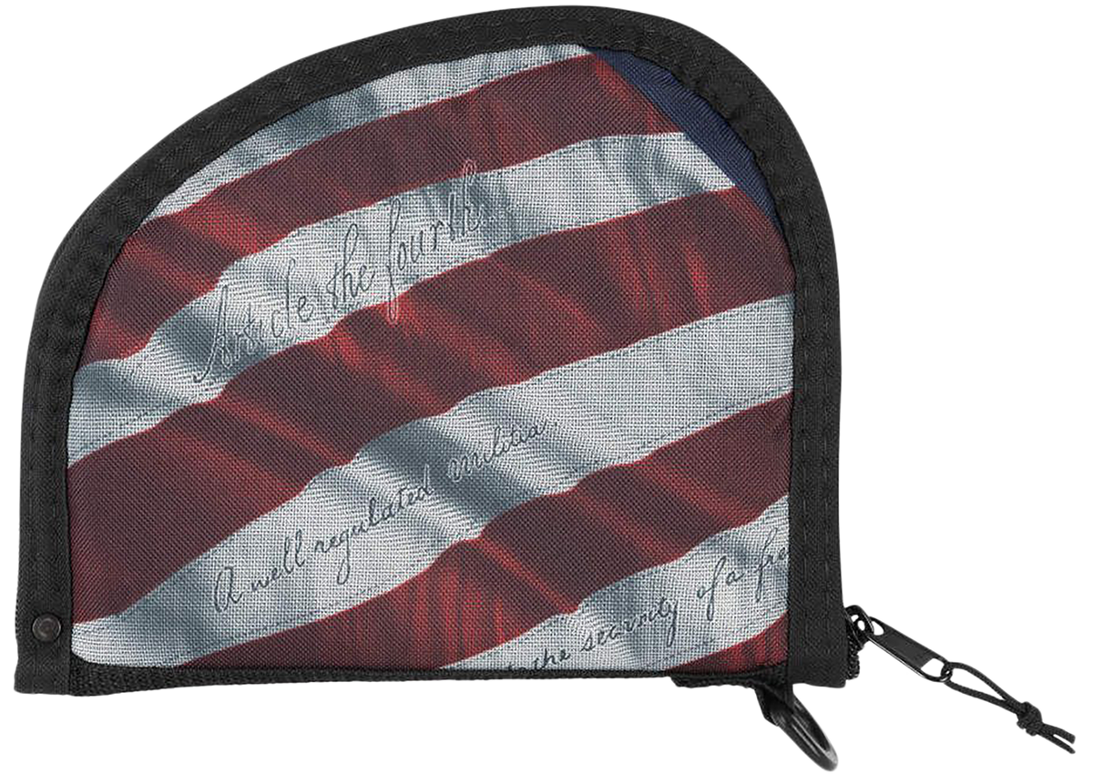Allen 7719 Victory Auto-Fit Handgun Case USA Flag Endura 9" x 7" Interior — view 2