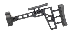 Samson S.A.S Folding Stock with MP5 End Cap - Black Aluminum — view 2