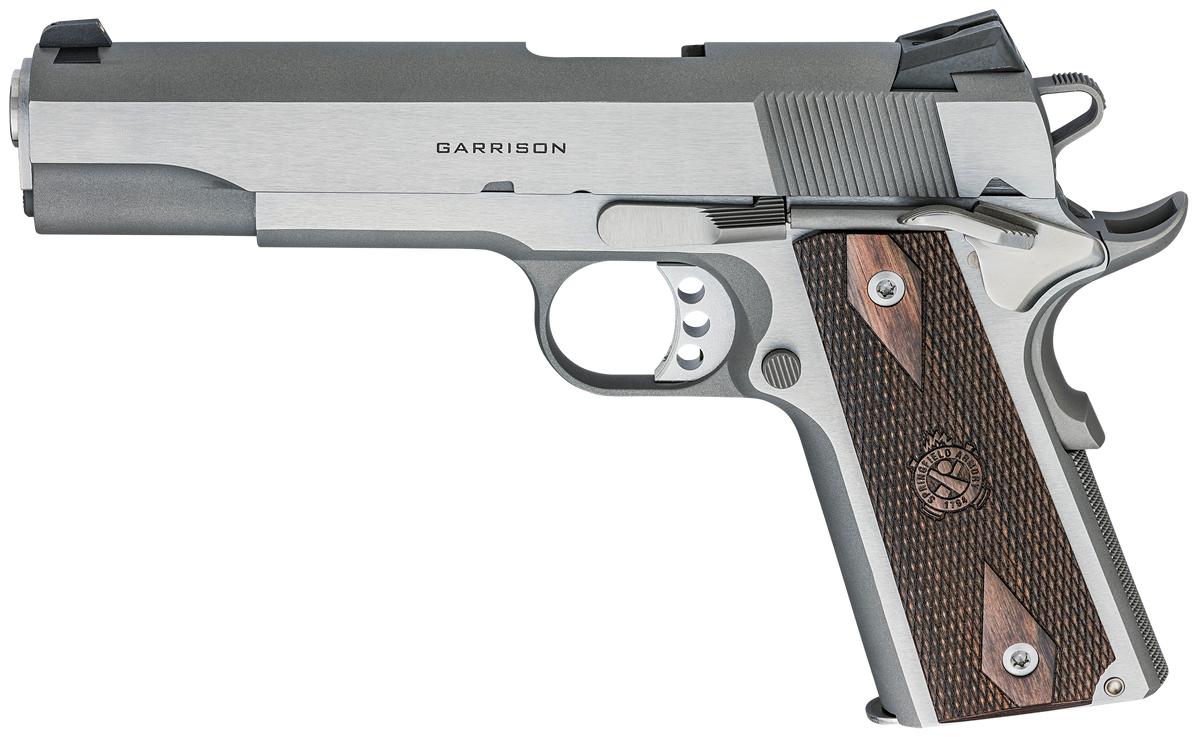 Springfield Armory 1911 Garrison 9mm Luger 5" 9+1 SAO Pistol - Stainless — view 2