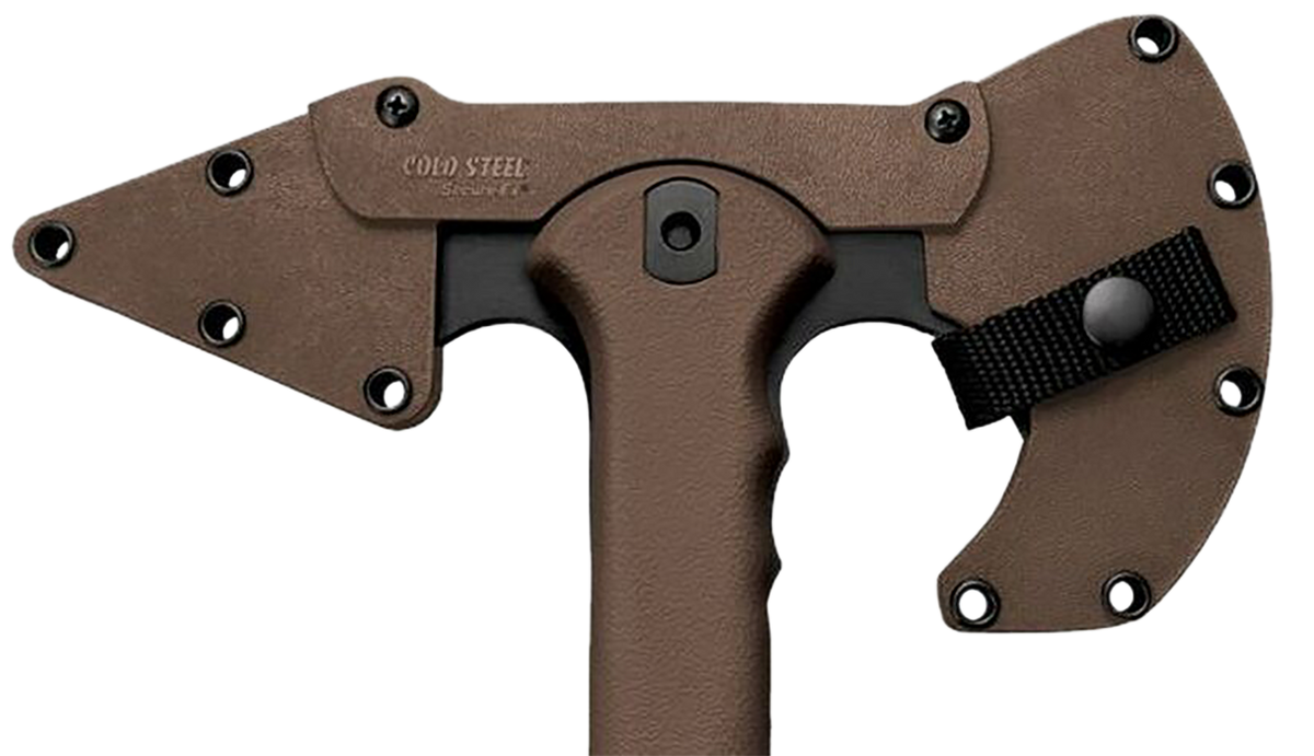 Cold Steel Trench Hawk 3.50" 1055 Carbon Steel 19" FDE Polypropylene Handle Tomahawk — view 2