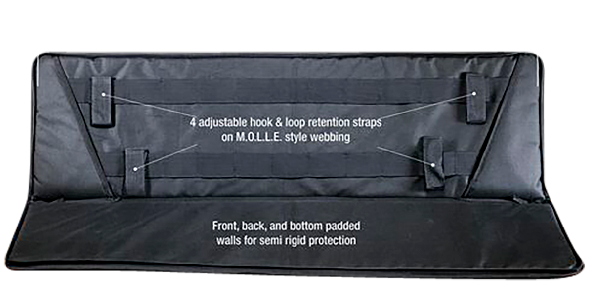 M&P Accessories 110025 Pro Tac Gun Case 42" Black Nylon with 6 Magazine Pouches — view 2