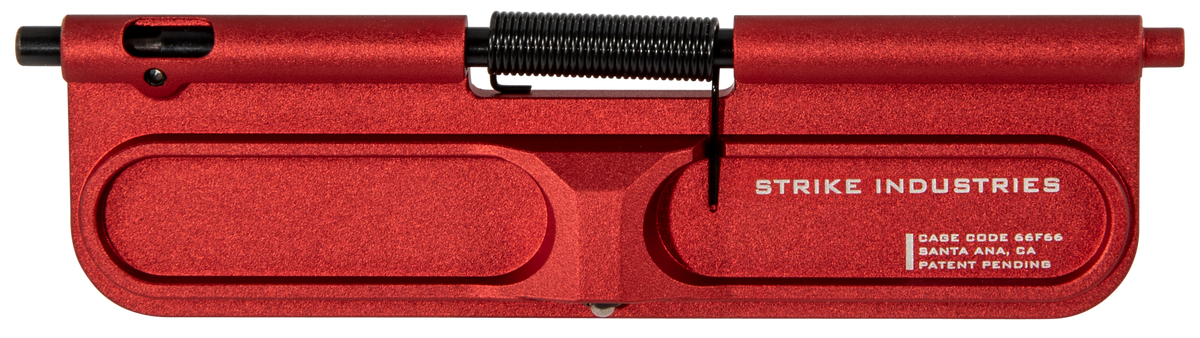 Strike Industries Ultimate Dust Cover Billet AR-15/M4/M16 .223/5.56 Red Aluminum — view 2