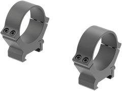 Leupold PRW2 Cross-Slot 34mm Medium Matte Black Steel 2-Piece Scope Rings — view 2