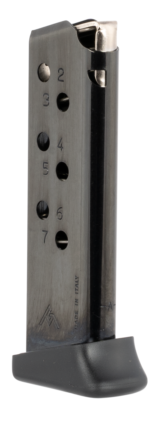 Mec-Gar Walther PPK 32 ACP 7-Rd Blued Carbon Steel Pistol Magazine - Finger Rest — view 2