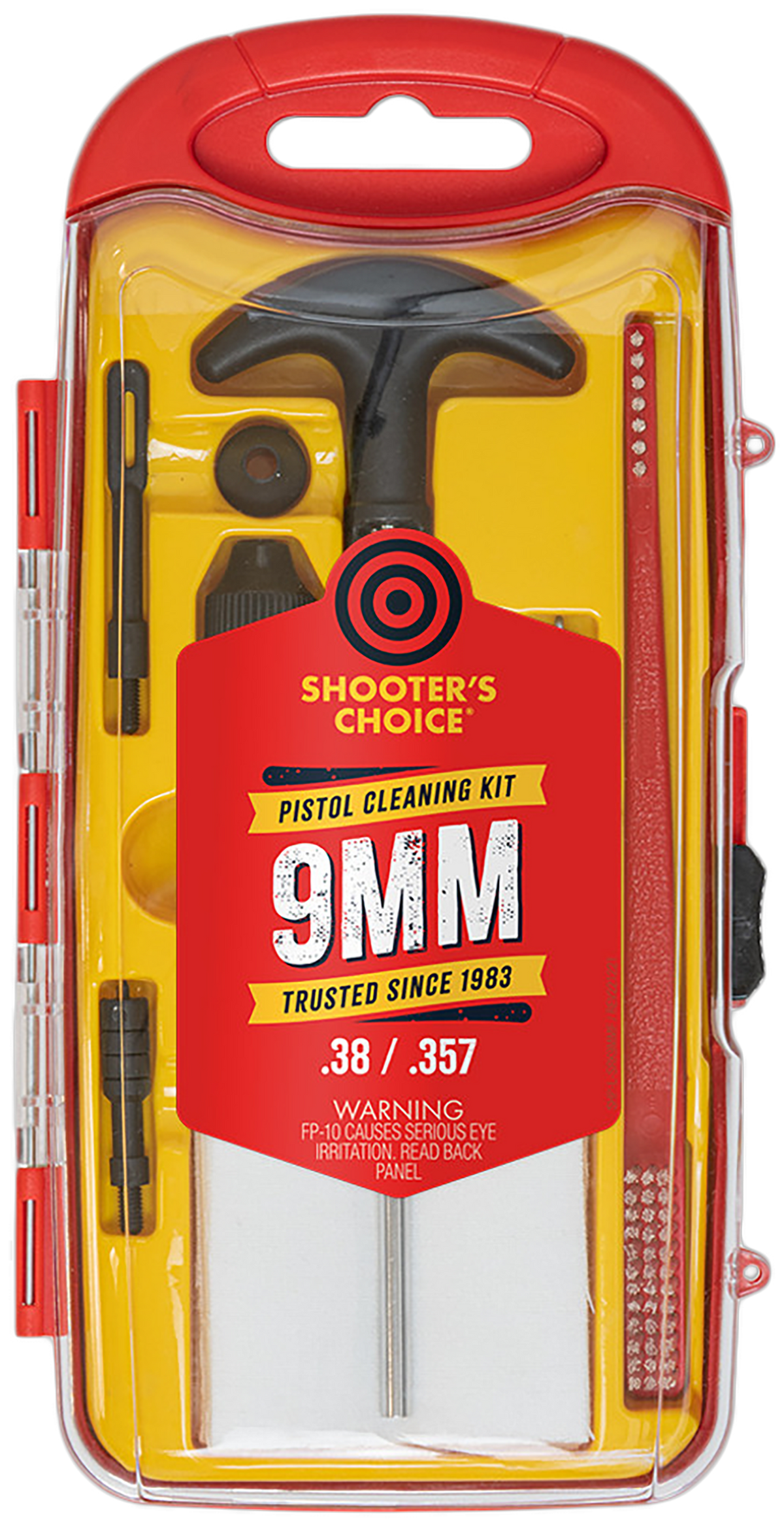 Shooters Choice Gun Rod Cleaning Kit 9mm/.38 Cal Pistol - 9 Piece — view 2