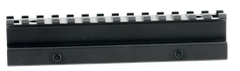 Weaver Mounts 48321 Single Rail Flat Top Tactical Mount AR-15 Picatinny Rail Black — view 2