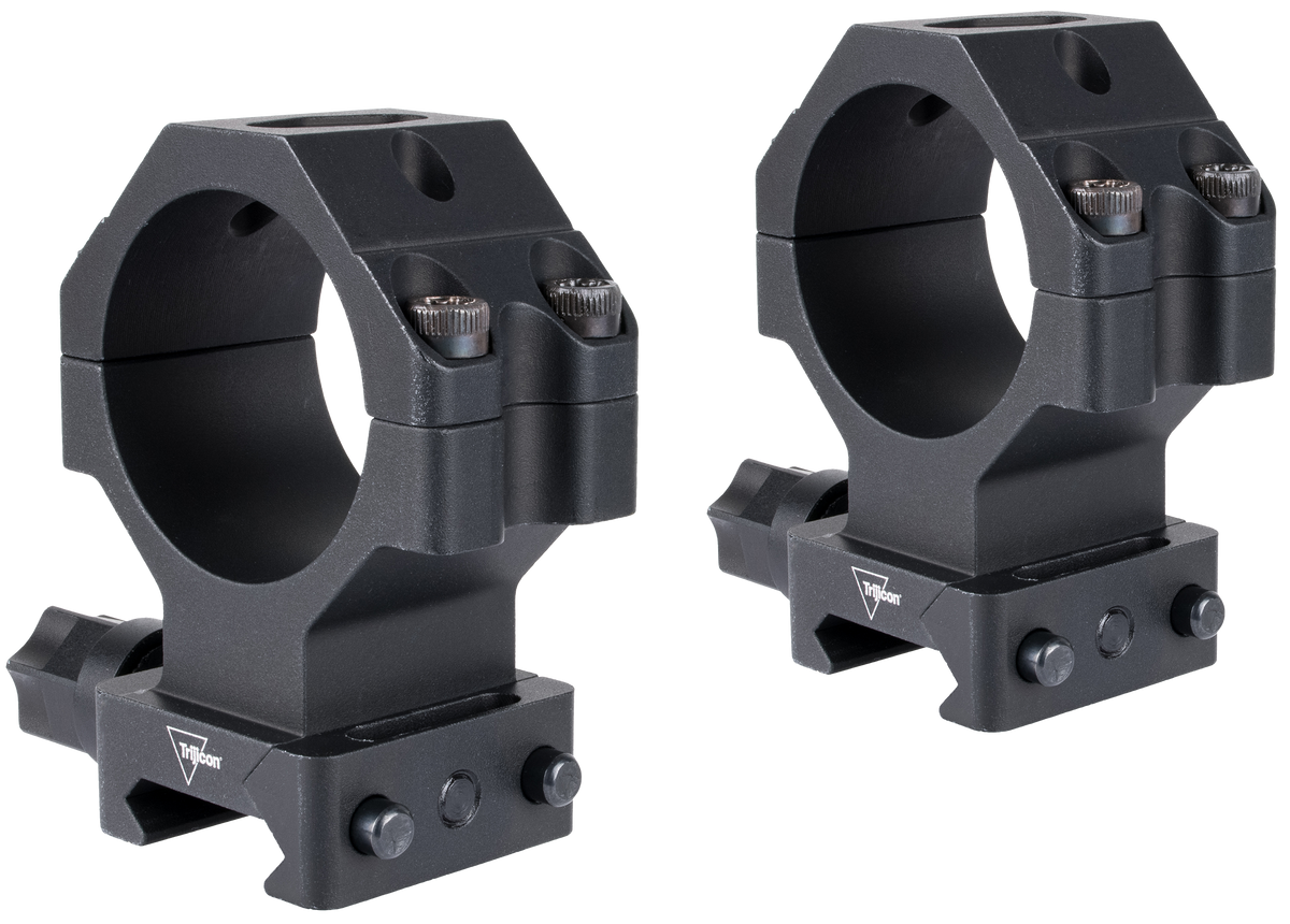 Trijicon AC22075 Scope Rings with Q-LOC Technology 35mm Extra High - Matte Black — view 2