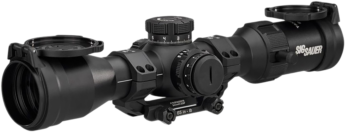 Sig Sauer Electro-Optics Tango-MSR 2-12x40mm 34mm Tube FFP Riflescope - Illuminated MRAD Milling 2.0 Reticle - Black — view 2