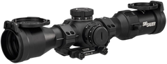 Sig Sauer Electro-Optics Tango-MSR 2-12x40mm 34mm Tube FFP Riflescope - Illuminated MRAD Milling 2.0 Reticle - Black — view 2