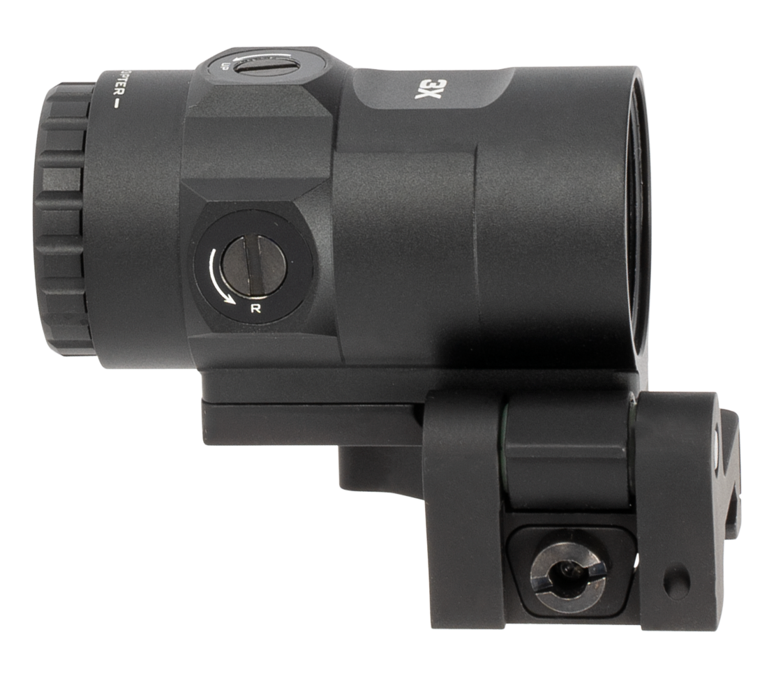 Trijicon 2600001 MRO HD 3x Magnifier 21mm Matte Black Adjustable QR Mount — view 2