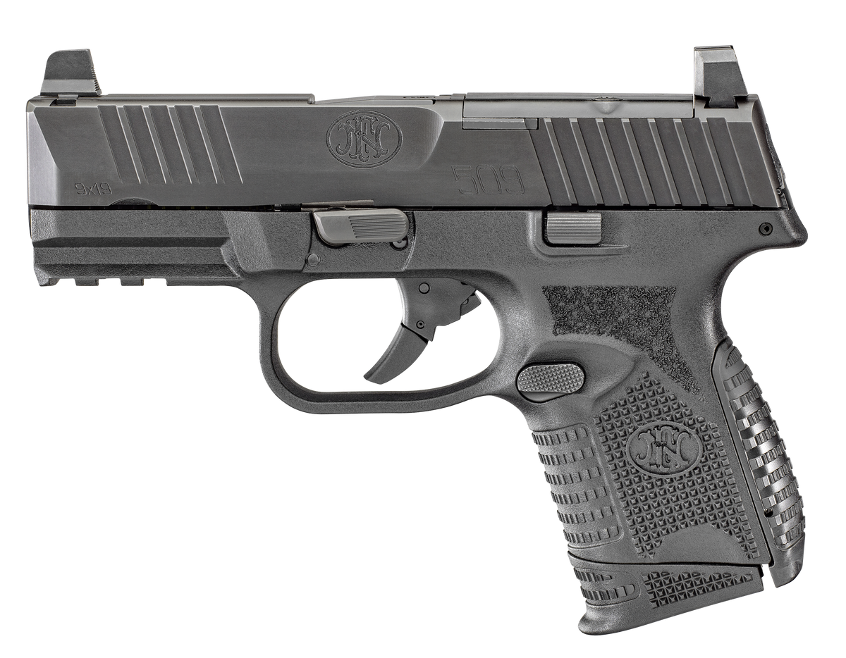 FN 509C MRD Compact 9mm Luger 3.70" 10+1 Striker-Fired Pistol — view 2