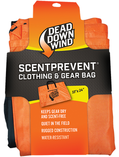 Dead Down Wind ScentPrevent Clothing & Gear Bag 33" x 24" Orange — view 2