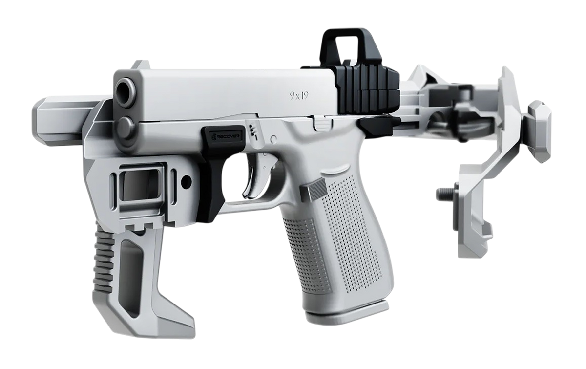 Recover Innovations SA4301 SA43 20/20N Stabilizer Kit Black Polymer for Glock 43/43X/48 — view 2