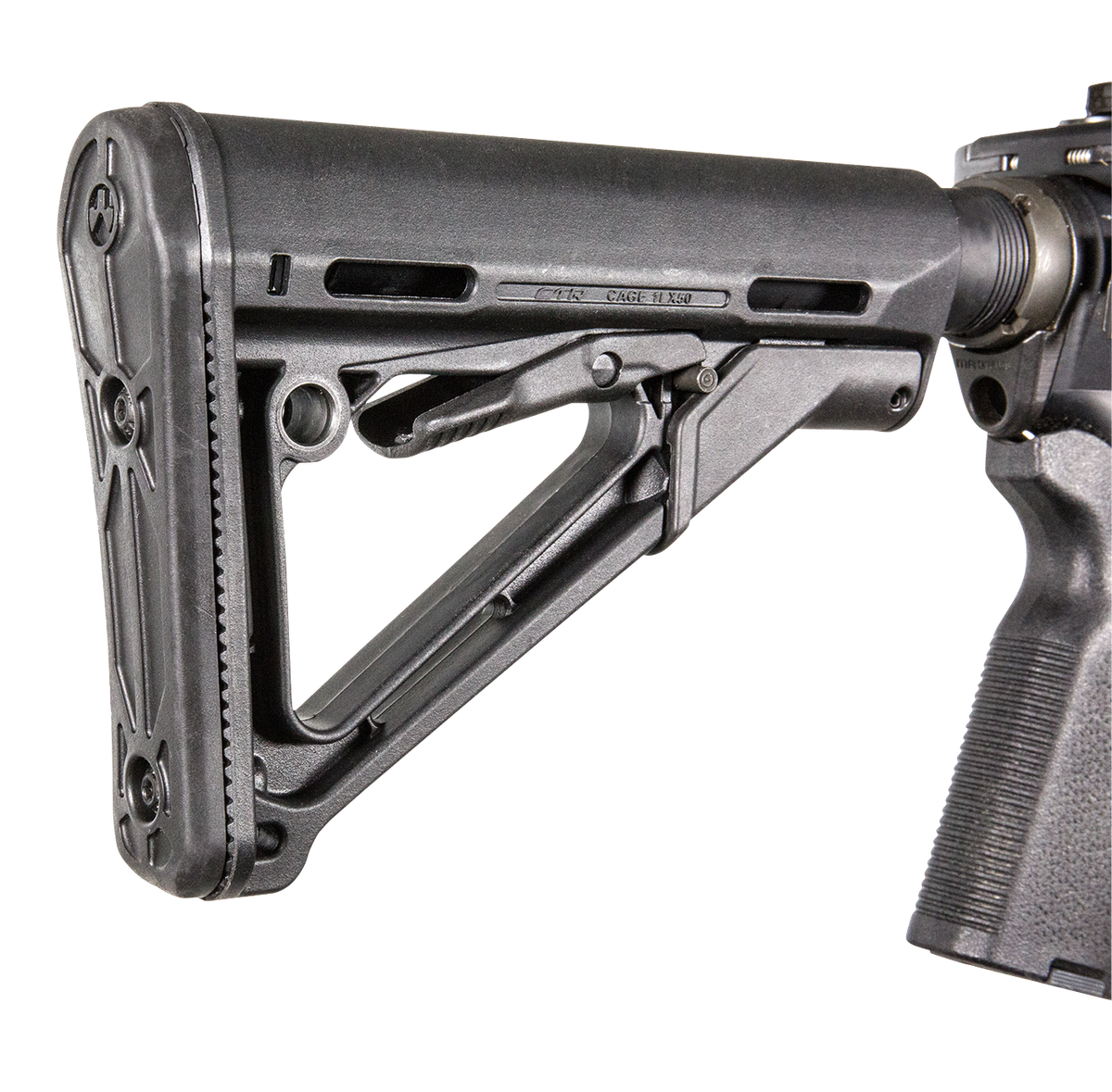 Magpul MAG310-BLK CTR Carbine Stock Black Synthetic for AR-15/M16/M4 Mil-Spec — view 2