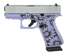 Glock G43X 9mm Luger 3.41" 15+1 Semi-Auto Pistol - Midnight Purple Cerakote — view 2