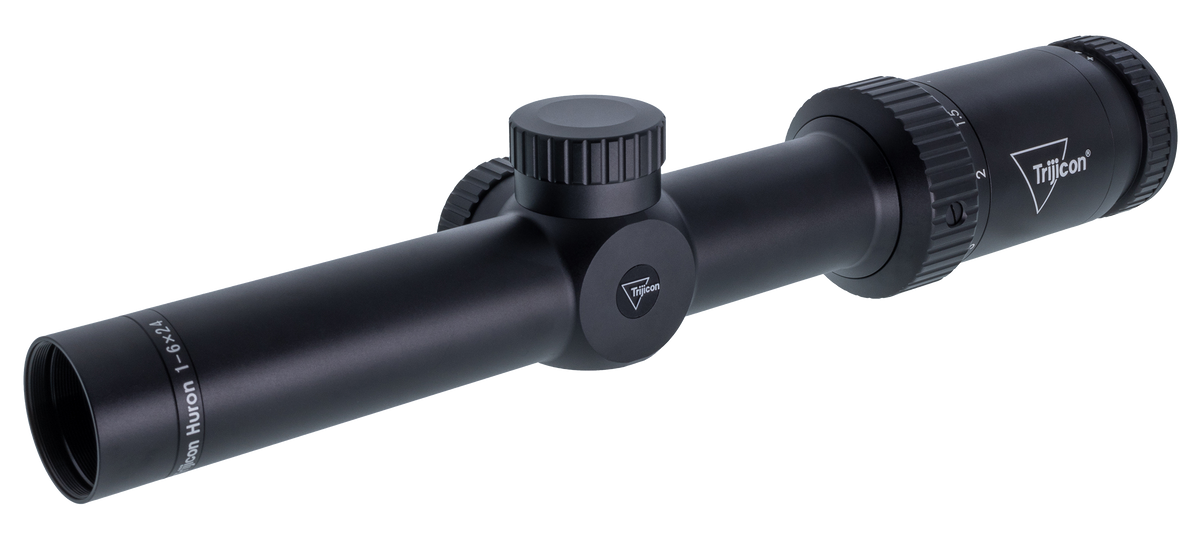 Trijicon Huron 1-6x24mm 30mm Tube BDC Hunter Holds Reticle Satin Black Riflescope — view 2