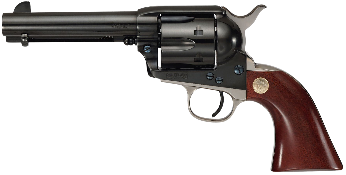 Cimarron Pistoleer 45 Colt (Long Colt) 4.75" 6-Shot SAO Revolver — view 2