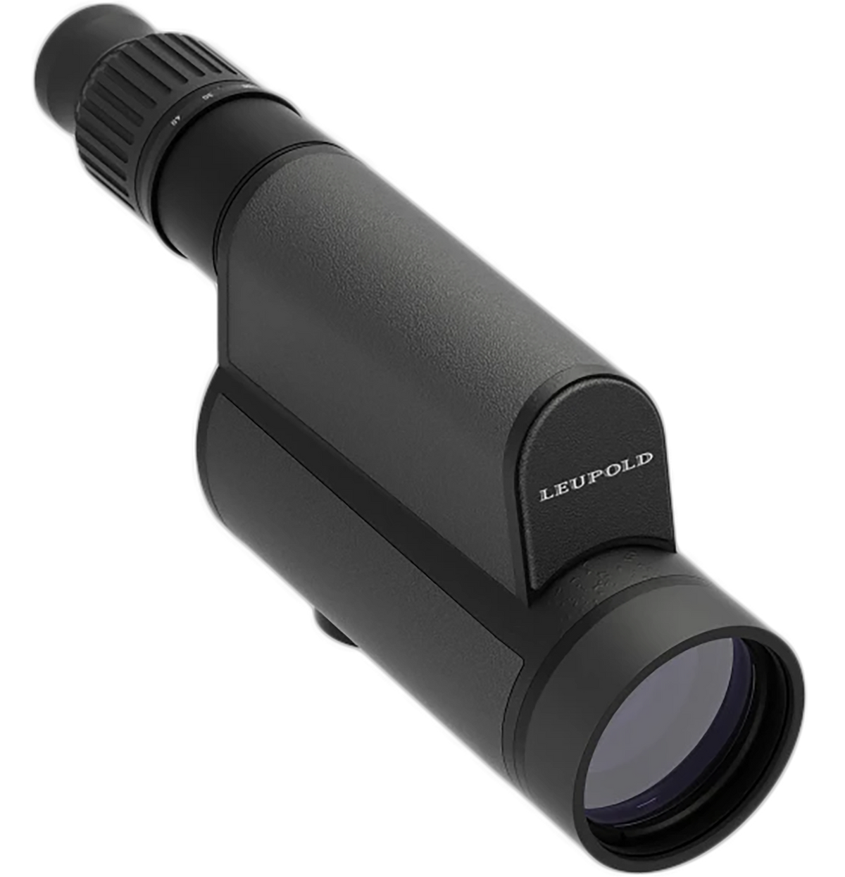 Leupold Mark 4 12-40x60mm Straight Body Inverted H-32 Spotting Scope - Black Carbon Fiber/Magnesium — view 2