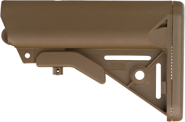 B5 Systems Enhanced SOPMOD AR-15 Stock - Coyote Brown — view 2
