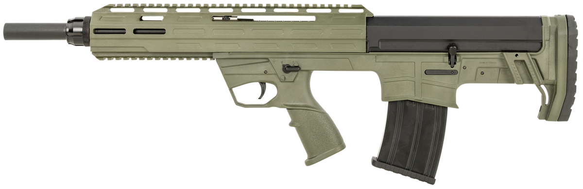 Tokarev USA TBP 12 Gauge 3" 5+1 18.50" Semi-Auto Bullpup Shotgun - OD Green — view 2