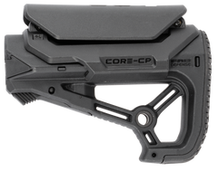 FAB Defense GL-Core S CP CQB AR-15/M4 Buttstock w/Adjustable Cheek Rest - Black — view 2