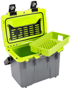 Pelican 14QT Elite Cooler 14 Quart Dark Gray/Green — view 2