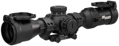 Sig Sauer Electro-Optics Tango-MSR 2-12x40mm 34mm Tube FFP Illuminated MOA Milling 2.0 Riflescope - Black — view 2
