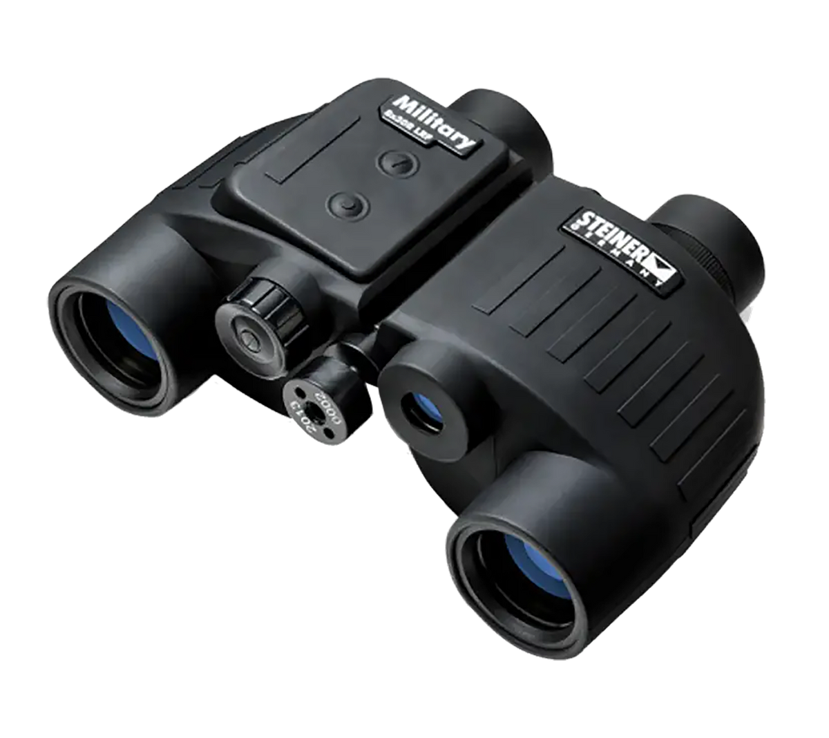 Steiner M830r LRF 8x30mm Mil Radian Ranging Reticle Floating Prism Binocular - Black Rubber Armor — view 2