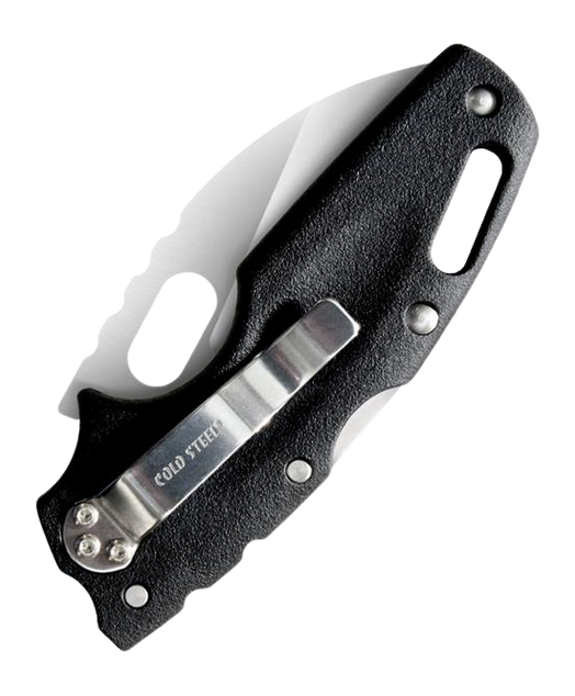 Cold Steel 20LTS Tuff Lite 2.5" Folding Serrated AUS-8A SS Black Griv-Ex Handle — view 2