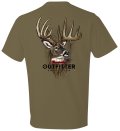 Horizon Design Hornady Big Buck T-Shirt Coyote Brown Cotton Short Sleeve 2XL — view 2