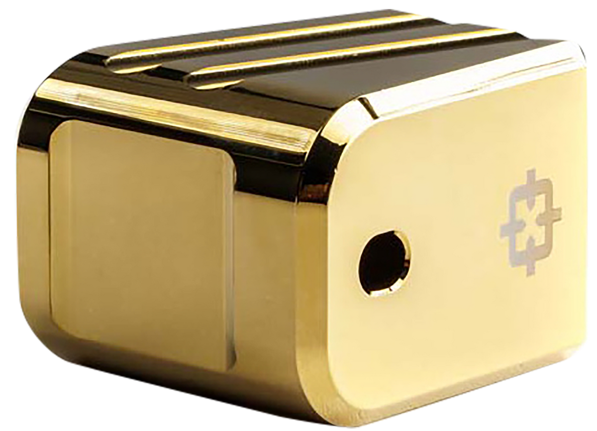 Cross Armory CRG+0MEG17GD +0 Magazine Extension Glock 17/22/31 Gen 1-5 Gold Aluminum — view 2
