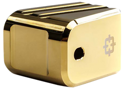 Cross Armory CRG+0MEG17GD +0 Magazine Extension Glock 17/22/31 Gen 1-5 Gold Aluminum — view 2