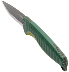 S.O.G Aegis FX 3.70" Fixed Drop Point Plain Stonewashed 4116 Krupp SS Blade, Forest w/Moss Accents GRN Handle — view 2