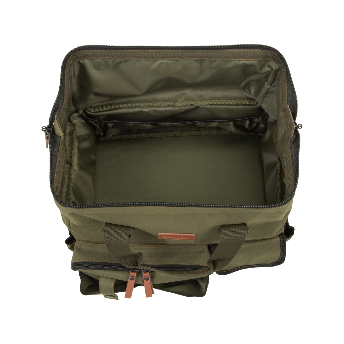 Allen 8329 Triumph Range Bag with Pistol Mat Green 600D Polyester Ripstop — view 2